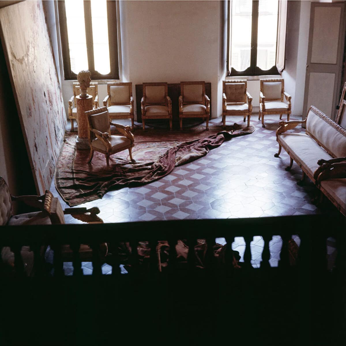 Cy Twombly's palazzo in Rome.